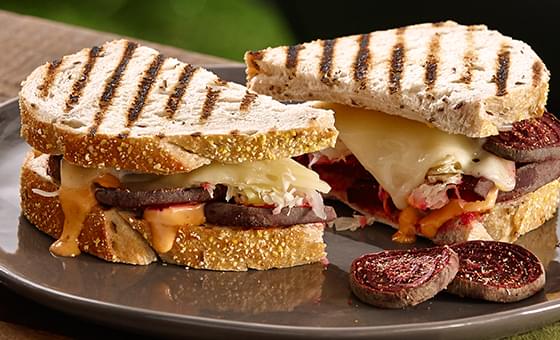 Beet Pastrami Reuben