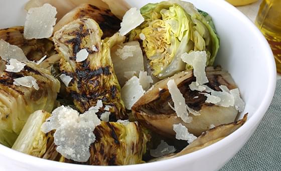 Grilled Endive Salad 