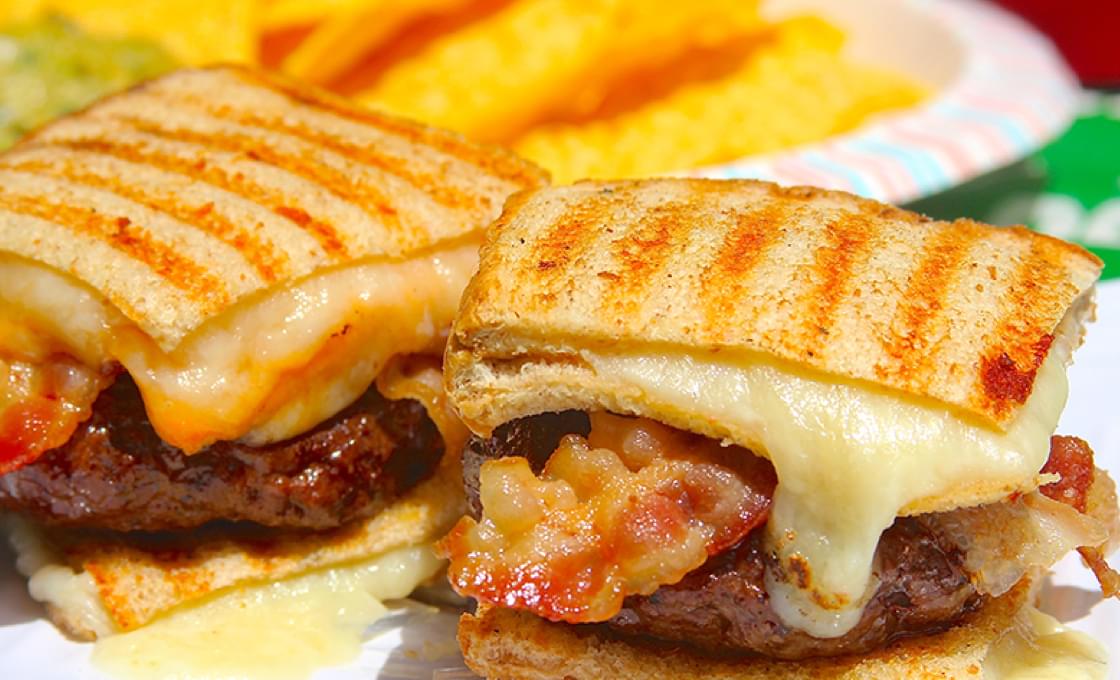 Game Day Grilled Cheese Sliders