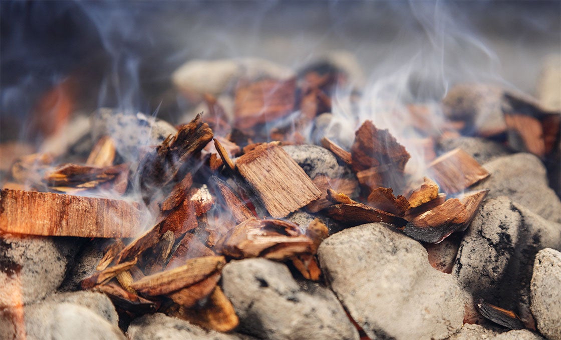 Wood Chips smoking